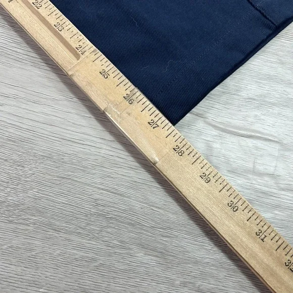 NEW G/FORE Pants Womens 8 Navy Straight Tapered High Rise Golf Chino Trousers